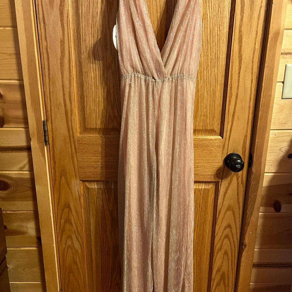 Line + Dot Revolve Doux Jumpsuit in Ballet Pink NWT Small - Picture 2 of 9